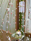 暮れに作った餅花と鏡餅のお正月飾り