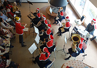 25日　桂高等学校吹奏楽部　楽しいクリスマスコンサート