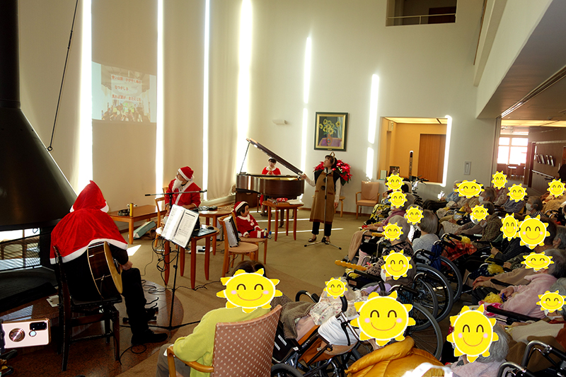 12月22日ひまわりバンドクリスマスコンサート